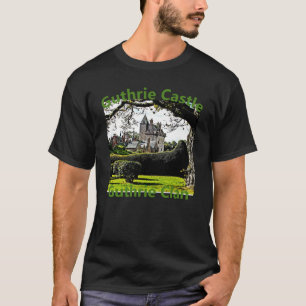 Skottlands Guthrie Castle-Guthrie Klan Roligt T-sh T Shirt