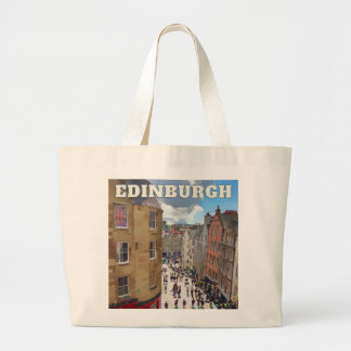 Skottlands hjärta: Edinburgh Tote Bag Jumbo Tygkasse