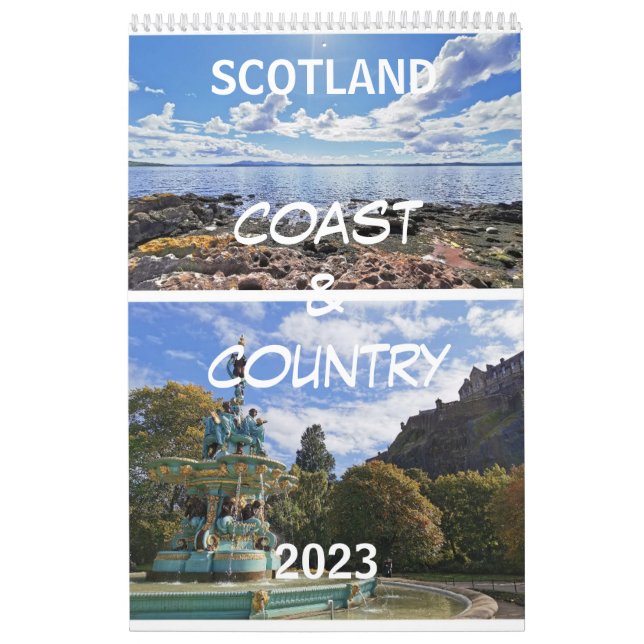Skottlands kalender 2023 - Kusten & Land (Omslag)