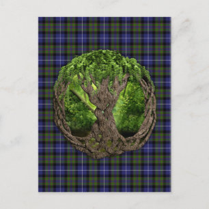 Skottlands keltiska Livets träd Highland Pride Vykort
