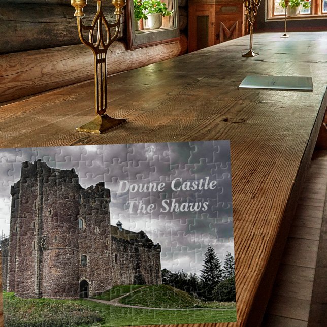 Skottlands Klan Doune Castle Shaw Pussel (Skapare uppladdad)