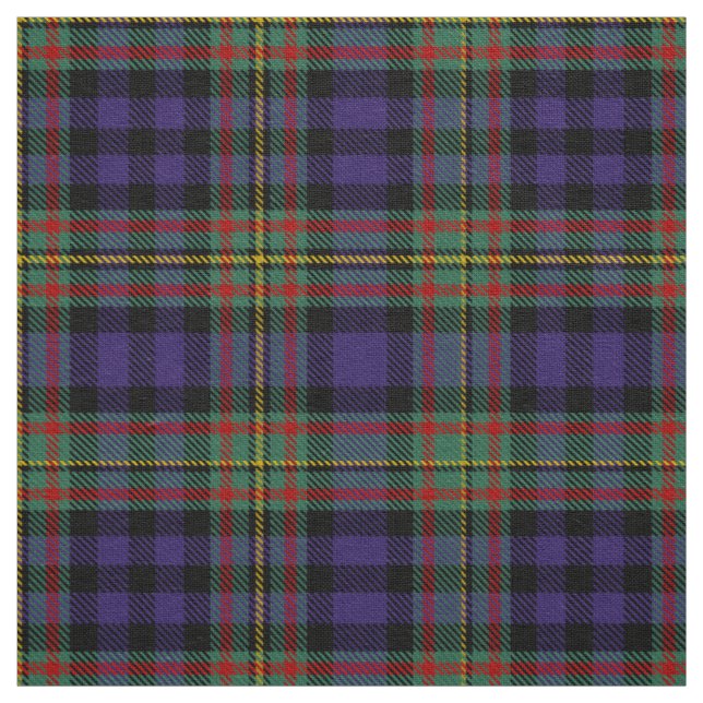 Skottlands Klan MacLellan Tartan Plaid Tyg (Prov)