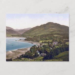 Skottlands landskap c1895, Aarochar, Loch Long Vykort