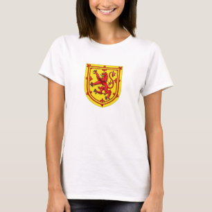 Skottlands Lejona ampant Jackar av Arm T Shirt