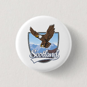 Skottlands logotyp för resor knapp