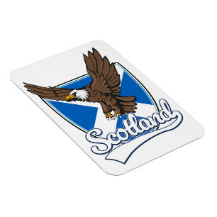 Skottlands logotyp för resor magnet