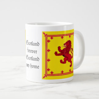 Skottlands röda Rampant gamla Lejonare flagga Jumbo Mugg