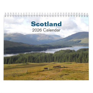 Skottlandskalender 2026 kalender