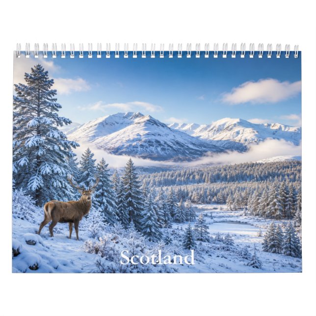 Skottlandskalender  kalender (Omslag)