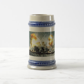 Skottlossningfullt kör på från sidan Steins och Sejdel