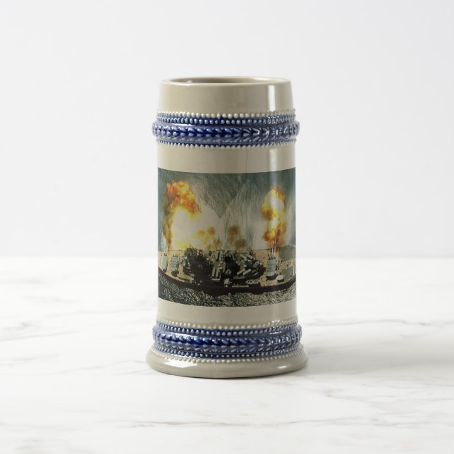 Skottlossningfullt kör på från sidan Steins och Sejdel (Center)