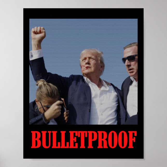 Skottsäker inflationsförsök V2  Poster (Framsidan)