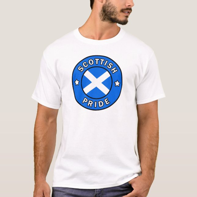 Skottskjorta Tee Shirt (Framsida)