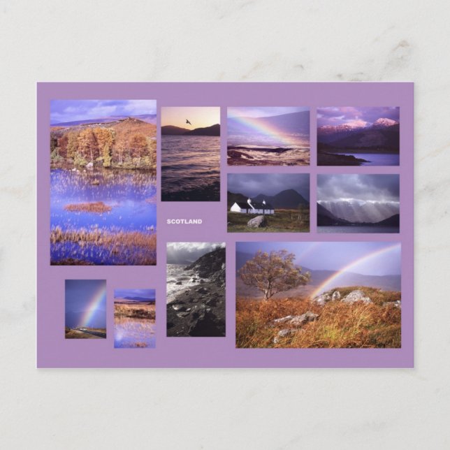 Skottvykort Vykort (Framsida)