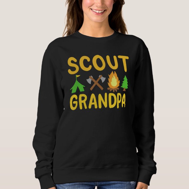 Skout Grandpa T Shirt (Framsida)