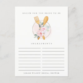 Skovel Blomsterlig Receptförfrågan Bröllopsdusch Vykort