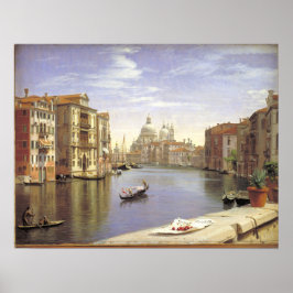 Skovgaard's View of the Grand Canal, Venedig Poster