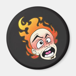 Skovillelikatsprut med brandkrets magnet