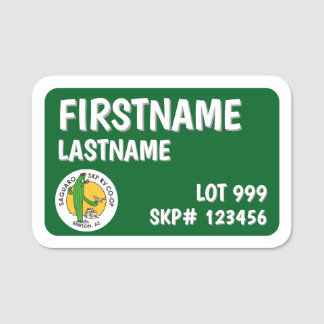 SKP Saguaro Co-op Namn Badge Namnbricka