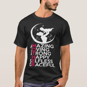 Skrabble Ord Mor dag T Shirt
