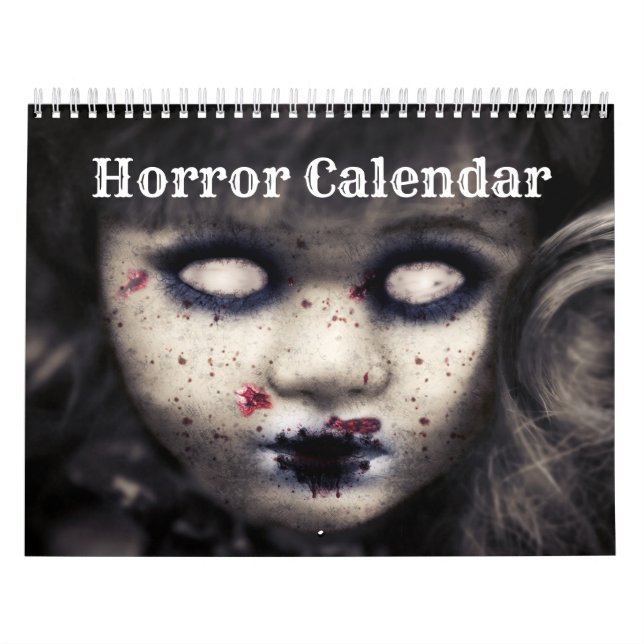 Skräck 2027 kalender (Omslag)