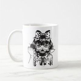 Skräck anime kaffemugg