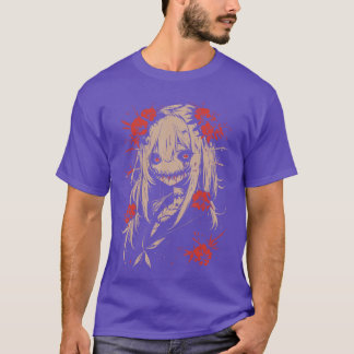Skräck Anime Manga Japan Japanska Kuslig Söt Go T Shirt