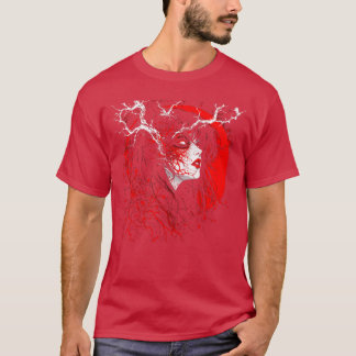 Skräck Anime Mangaee I Gotisk Outfit I Japansk Ch T Shirt