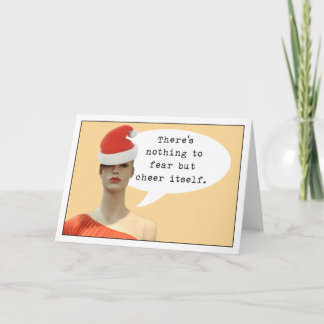 Skräck av jubel helgkort