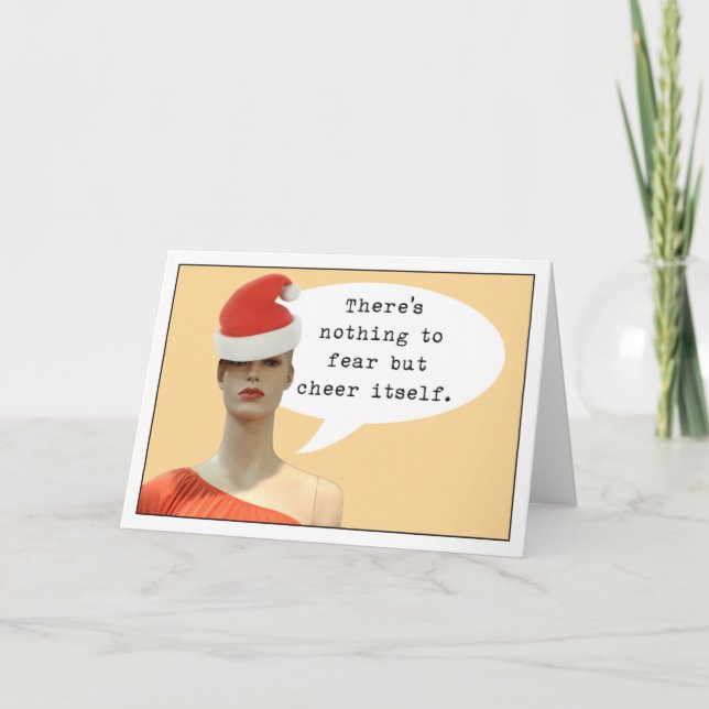 Skräck av jubel helgkort (Framsida)