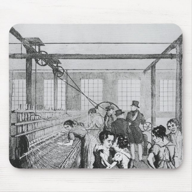 Skräck för fabriksbarn- eller kärlekconquerd musmatta (Framsidan)