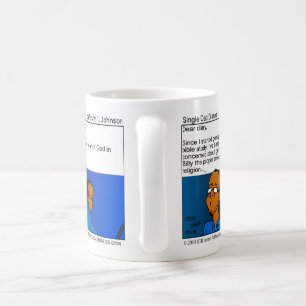 Skräck för singelpappadagböcker av gudmuggen kaffemugg