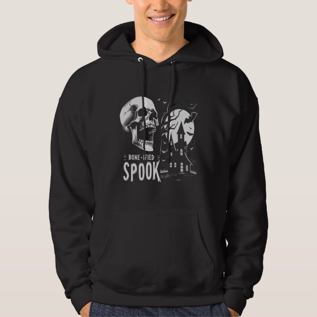 Skräck Halloween  Hoodie (Framsida)