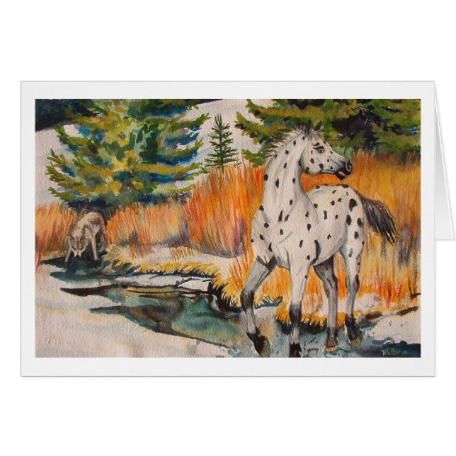 Skräck Hälsningskort (Framsidan Horizontal)