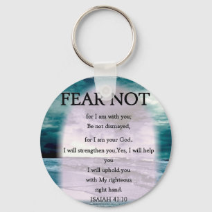 SKRÄCK INTE KEYCHAIN NYCKELRING
