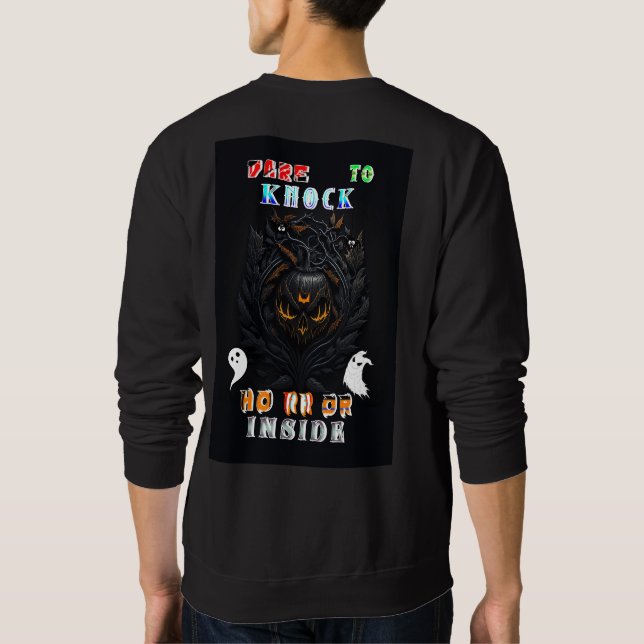 Skräck Lång Ärmad Tröja (Baksida)