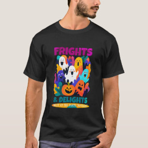 Skräck och förtjusningar väntar på festen ikväll t shirt