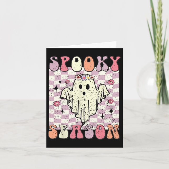 Skräck säsong Halloween kostym  Kort (Framsida)