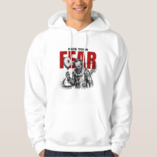 Skräck Skräckclown Kuslig Streetwear Hoodie