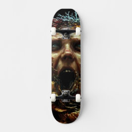Skräck Skrik Mini Skateboard Bräda 18,5 Cm