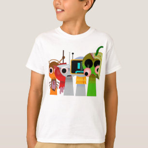 Skräck Sprunki Beats - Oren Raddy Clukr Funbot T Shirt