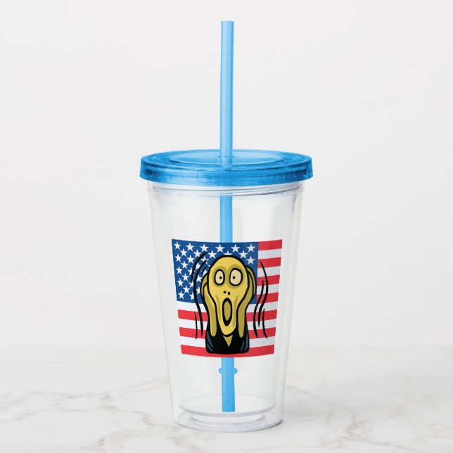 Skräckamerikaner Take Away Mugg (Framsida)