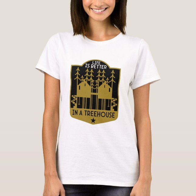 Skräckapparat och däck t shirt (Framsida)
