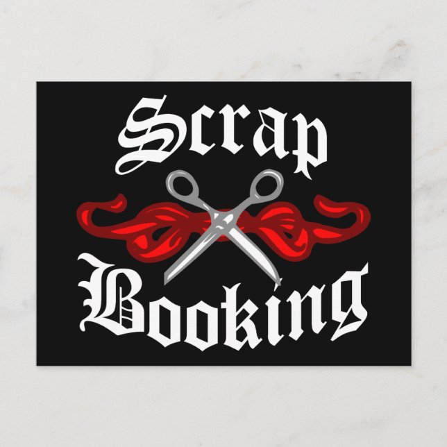Skräckbokningstatuering Vykort (Framsida)