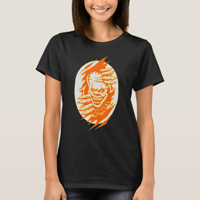 Skräckclown T Shirt (Framsida)