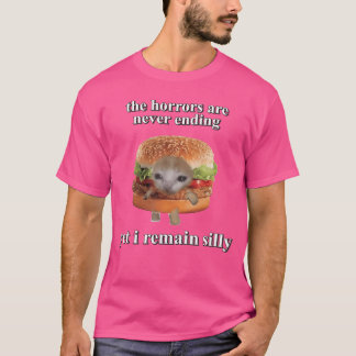 Skräckens dagar tar aldrig slut men jag förblir du t shirt
