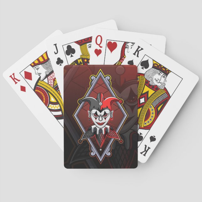 Skräckens diamant casinokort (Baksidan)