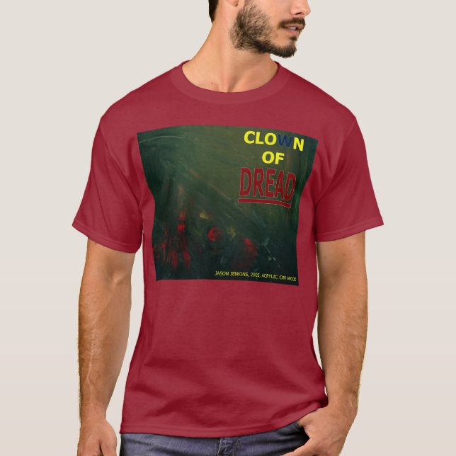 SKRÄCKENS KLOWN TEE SHIRT (Framsida)