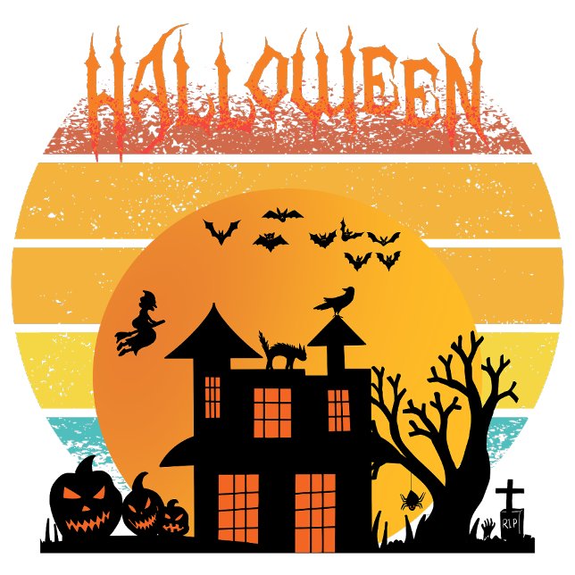 Skräckens Säsong Hoodie (In the moonlit mist, a gothic ghost appears.)