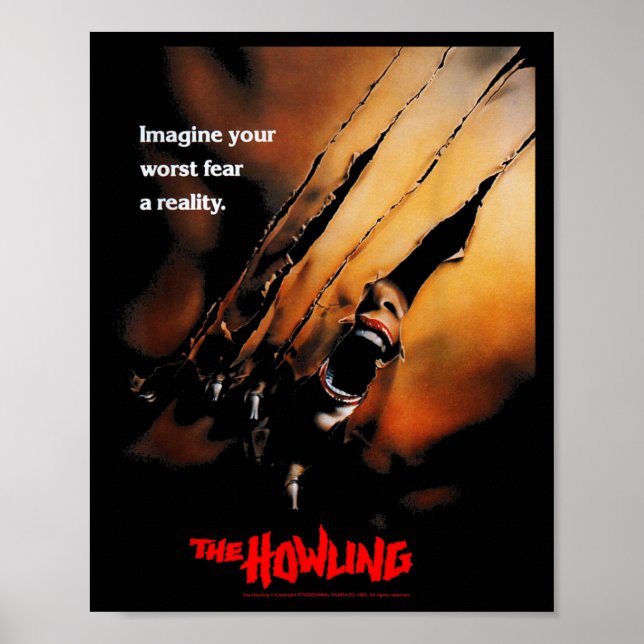 Skräckfilmsaffisch Halloween Poster (Framsidan)